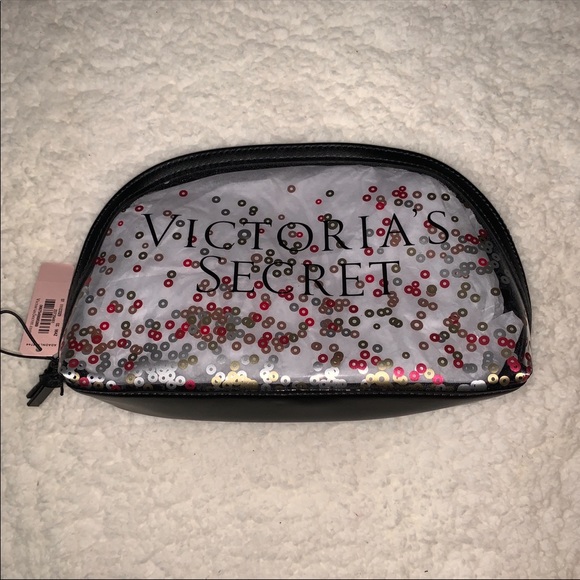 🔥SALE🔥VS Sparkle Accessory Cosmetic Beauty Bag - Picture 4 of 6